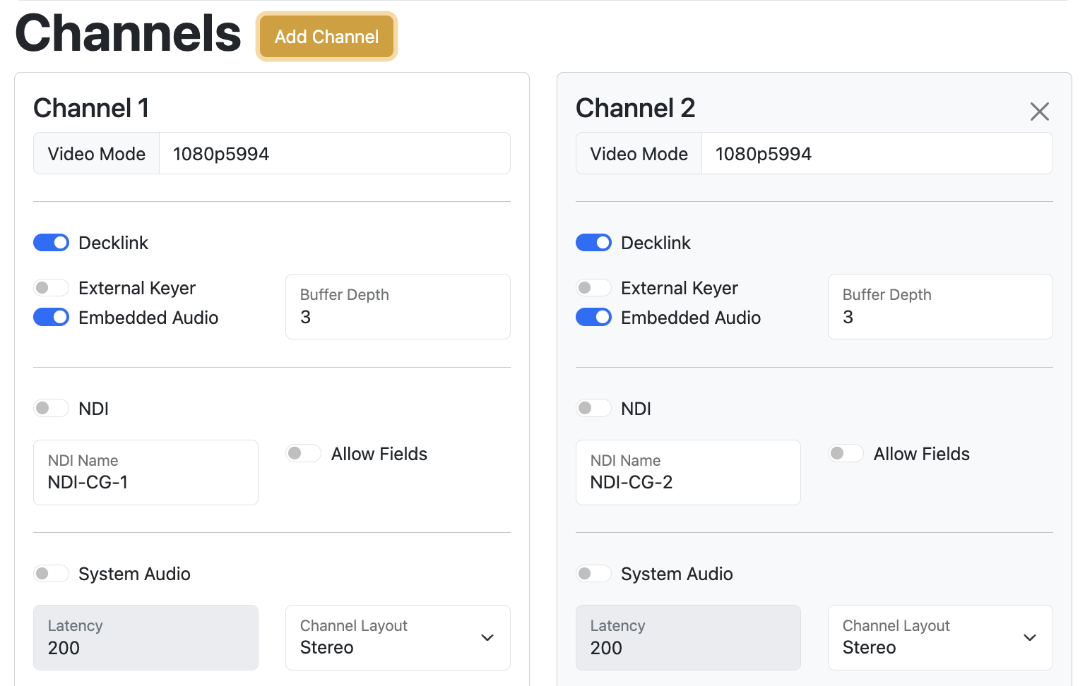 Thumbnail for CasparCG Config Generator